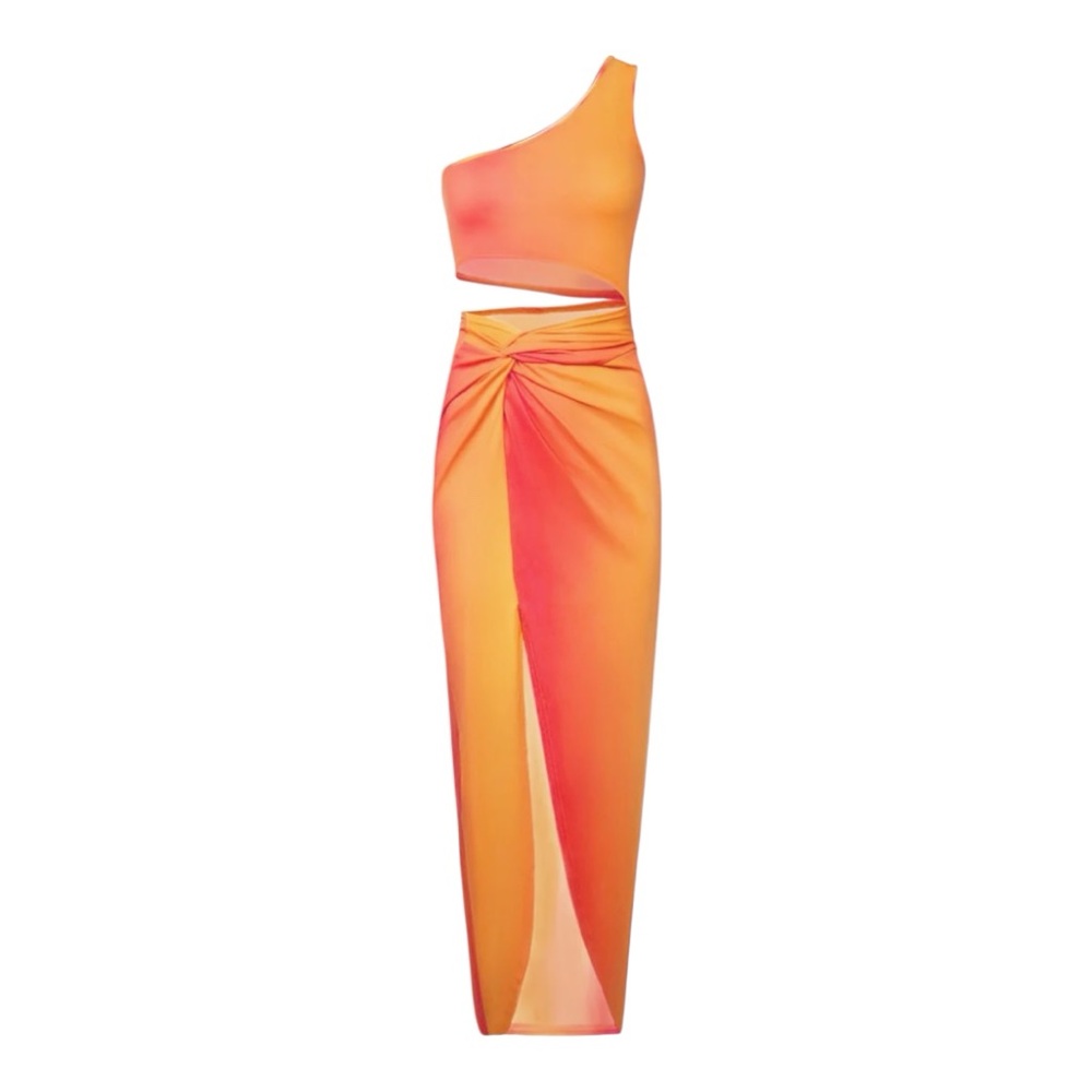 NWT OW label from Revolve Isabell sunset cut out bodycon dress size XS - Picture 4 of 10